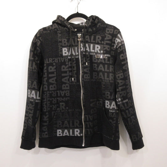 BALR. | ボーラー Q-SERIES ZIP AOP パーカー BA12611107JP ブラック サイズ：S【姫路東店】