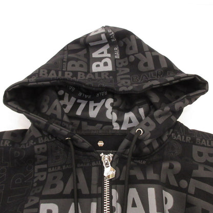 BALR. | ボーラー Q-SERIES ZIP AOP パーカー BA12611107JP ブラック サイズ：S【姫路東店】