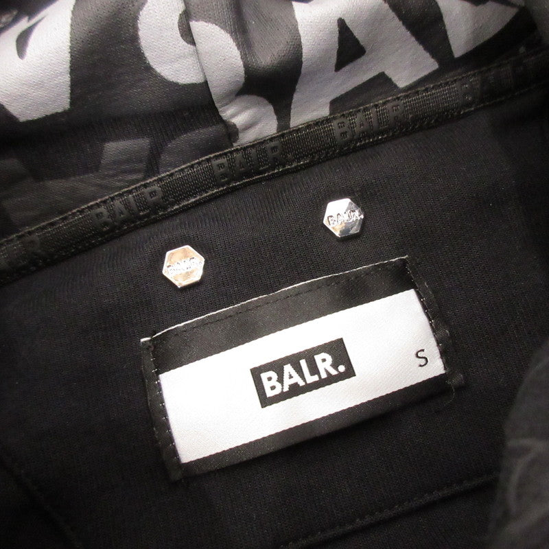 BALR. | ボーラー Q-SERIES ZIP AOP パーカー BA12611107JP ブラック サイズ：S【姫路東店】