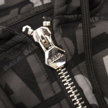 BALR. | ボーラー Q-SERIES ZIP AOP パーカー BA12611107JP ブラック サイズ：S【姫路東店】