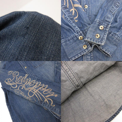 RED PEPPER | レッドペッパー その他トップス 42MS-18 ×Ed Hardy ブルー サイズ：L【姫路東店】
