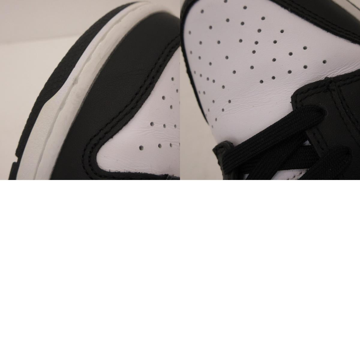 NIKE | ナイキ DUNK LOW RETRO WHITE/BLACK-WHITE スニーカー DD1391-100 ブラック 26cm【姫路東店】