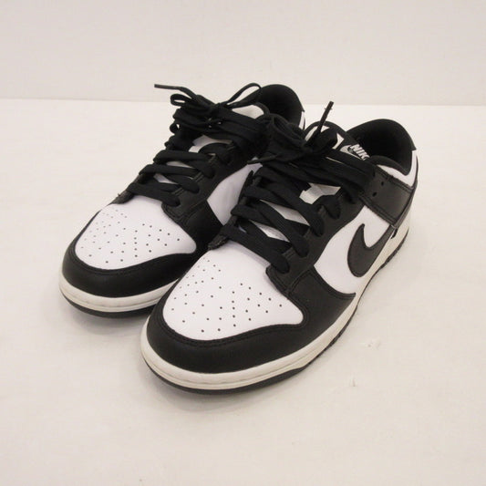 NIKE | ナイキ DUNK LOW RETRO WHITE/BLACK-WHITE スニーカー DD1391-100 ブラック 26cm【姫路東店】