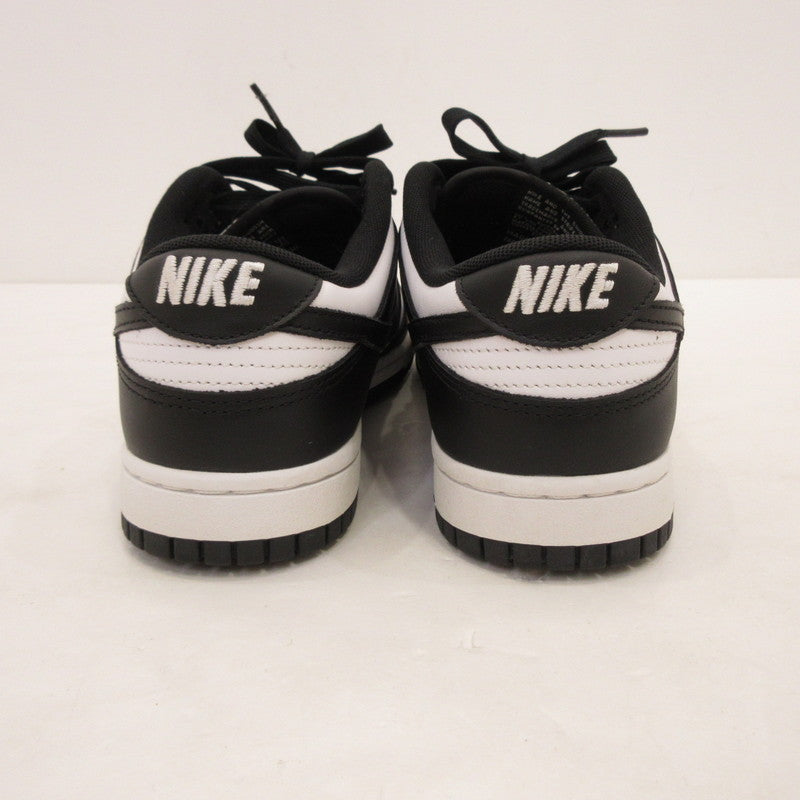 NIKE | ナイキ DUNK LOW RETRO WHITE/BLACK-WHITE スニーカー DD1391-100 ブラック 26cm【姫路東店】