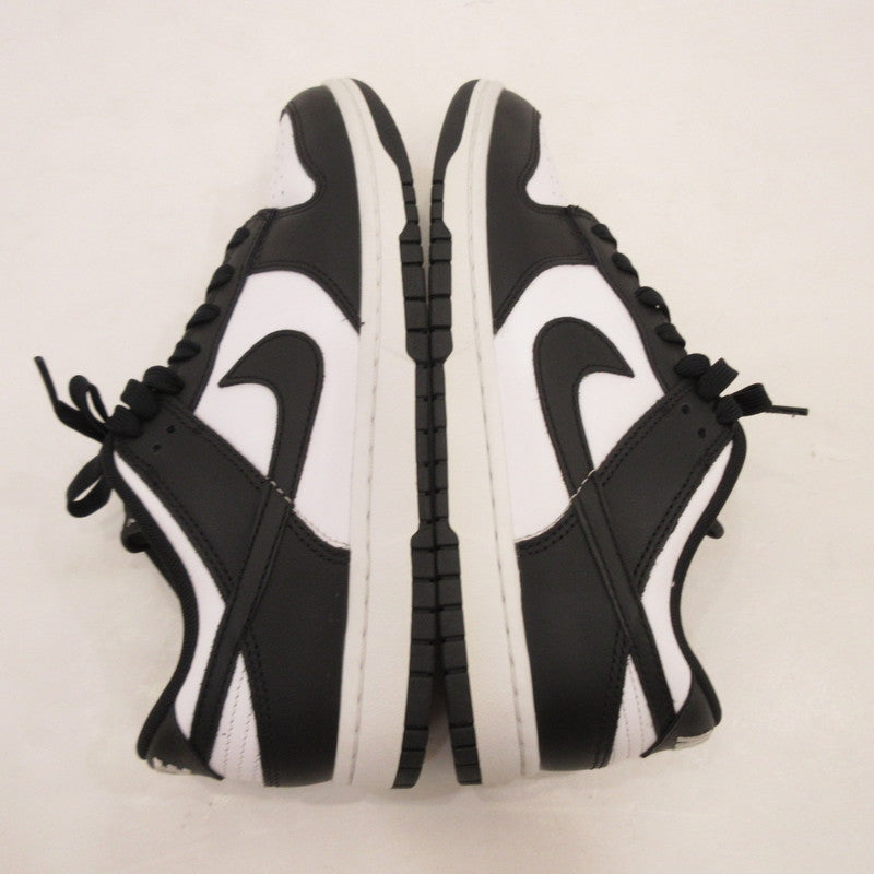 NIKE | ナイキ DUNK LOW RETRO WHITE/BLACK-WHITE スニーカー DD1391-100 ブラック 26cm【姫路東店】