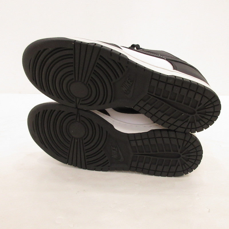 NIKE | ナイキ DUNK LOW RETRO WHITE/BLACK-WHITE スニーカー DD1391-100 ブラック 26cm【姫路東店】