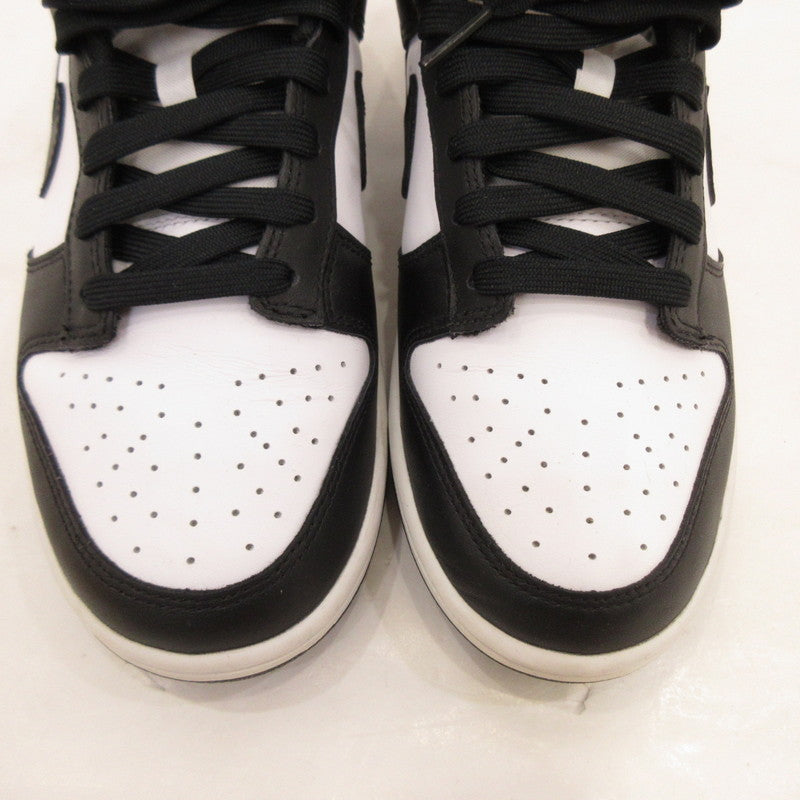 NIKE | ナイキ DUNK LOW RETRO WHITE/BLACK-WHITE スニーカー DD1391-100 ブラック 26cm【姫路東店】