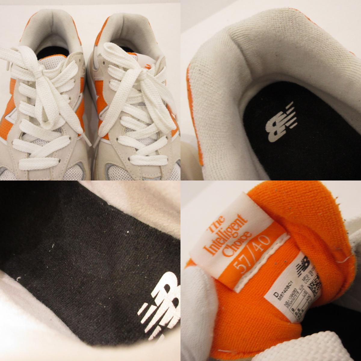 NEW BALANCE | ニューバランス スニーカー M5740SC1 グレー 27cm【姫路東店】