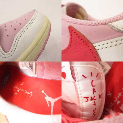 NIKE | ナイキ AIR JORDAN 1 RETRO LOW OG SAIL/TROPICAL PINK スニーカー IQ7604-101 ×Travis Scott ピンク 26.5cm【姫路東店】