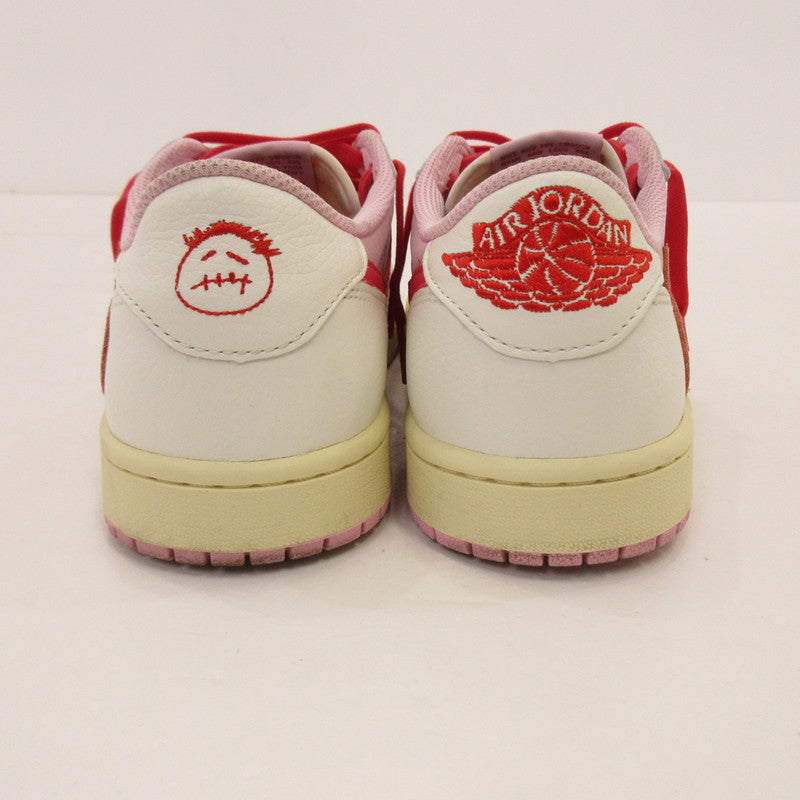 NIKE | ナイキ AIR JORDAN 1 RETRO LOW OG SAIL/TROPICAL PINK スニーカー IQ7604-101 ×Travis Scott ピンク 26.5cm【姫路東店】