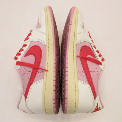 NIKE | ナイキ AIR JORDAN 1 RETRO LOW OG SAIL/TROPICAL PINK スニーカー IQ7604-101 ×Travis Scott ピンク 26.5cm【姫路東店】