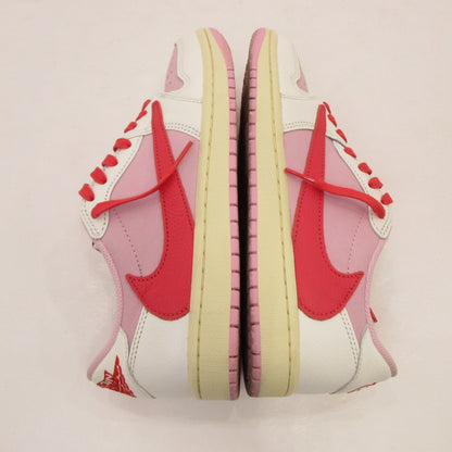 NIKE | ナイキ AIR JORDAN 1 RETRO LOW OG SAIL/TROPICAL PINK スニーカー IQ7604-101 ×Travis Scott ピンク 26.5cm【姫路東店】