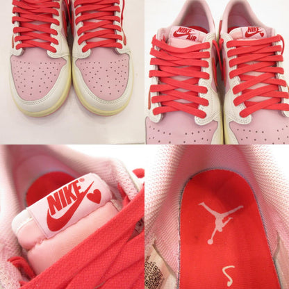 NIKE | ナイキ AIR JORDAN 1 RETRO LOW OG SAIL/TROPICAL PINK スニーカー IQ7604-101 ×Travis Scott ピンク 26.5cm【姫路東店】