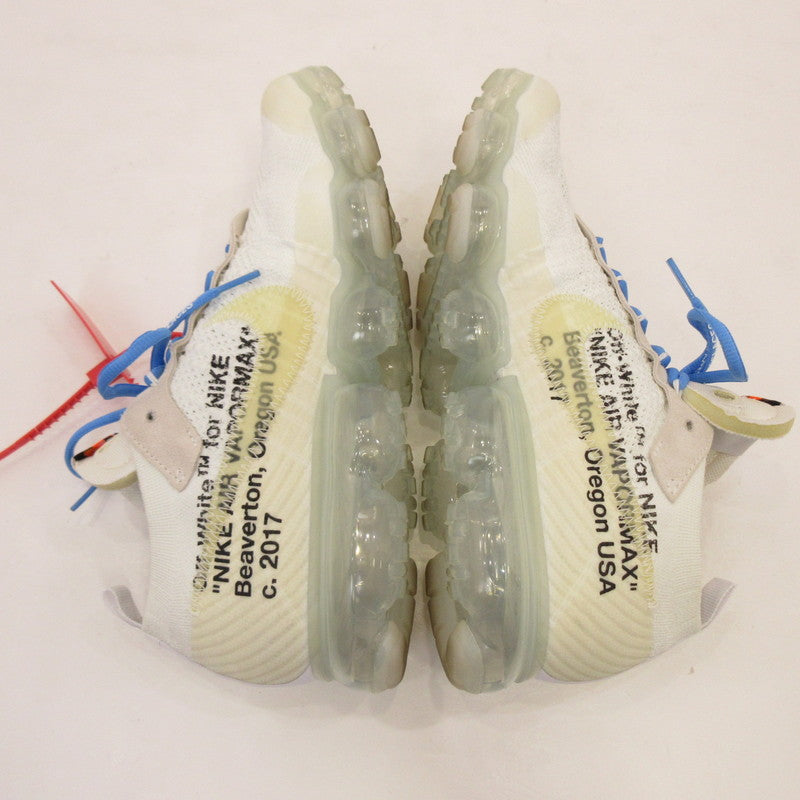 OFF-WHITE | オフホワイト AIR VAPORMAX スニーカー AA3831-100 ×NIKE ホワイト 28.5cm【姫路東店】