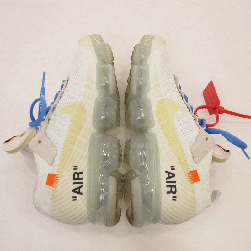 OFF-WHITE | オフホワイト AIR VAPORMAX スニーカー AA3831-100 ×NIKE ホワイト 28.5cm【姫路東店】
