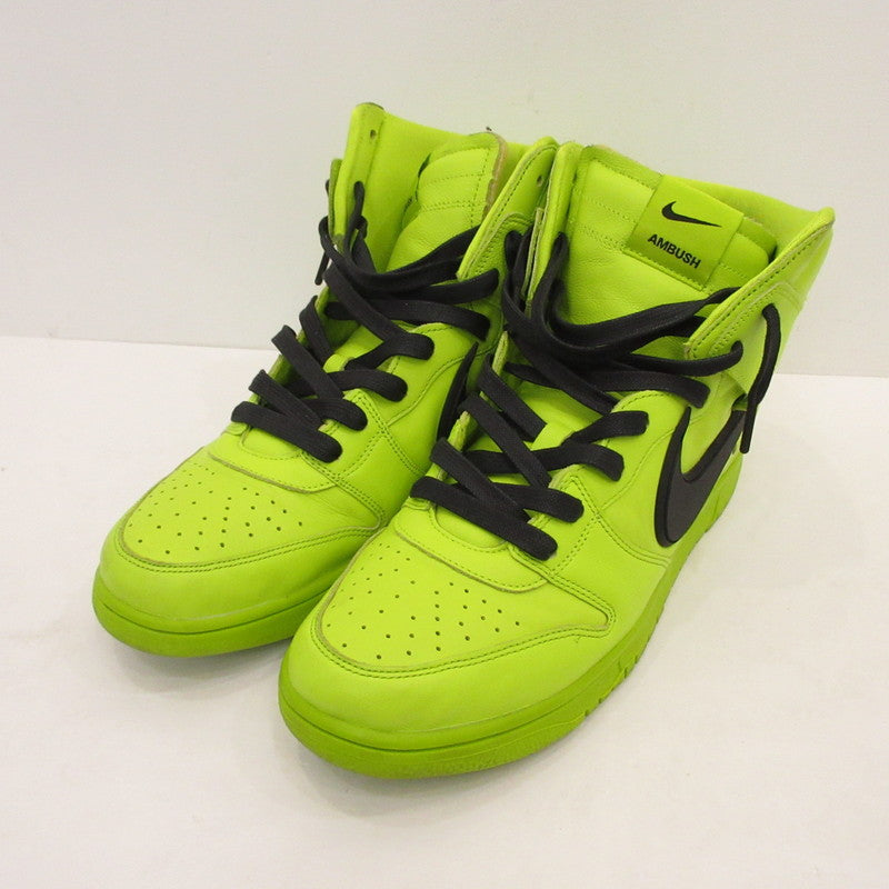 NIKE | ナイキ DUNK HIGH FLASH LIME スニーカー CU7544-300 ×AMBUSH　専売 イエロー 30cm【姫路東店】