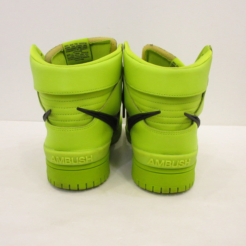NIKE | ナイキ DUNK HIGH FLASH LIME スニーカー CU7544-300 ×AMBUSH　専売 イエロー 30cm【姫路東店】