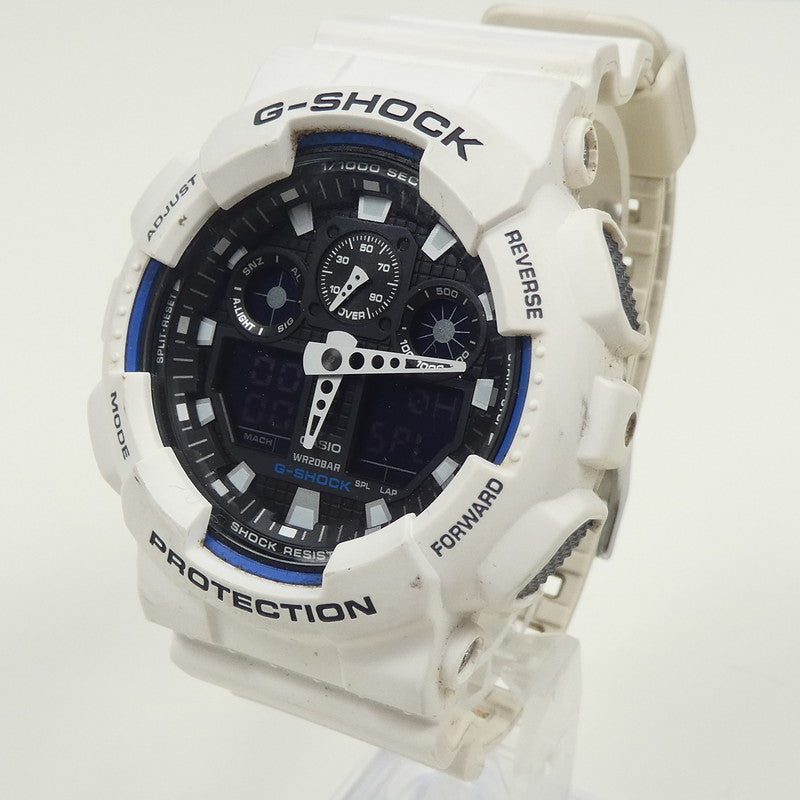 G-SHOCK | ジーショック 腕時計 GA-100B-7AJF ホワイト【姫路東店】