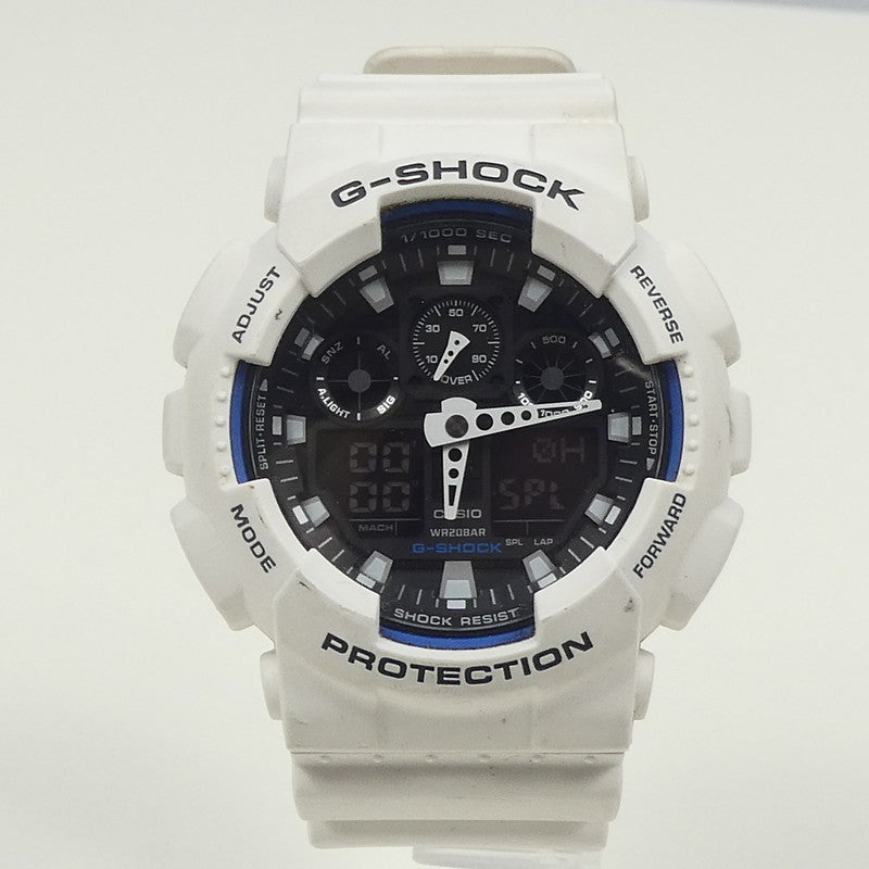 G-SHOCK | ジーショック 腕時計 GA-100B-7AJF ホワイト【姫路東店】
