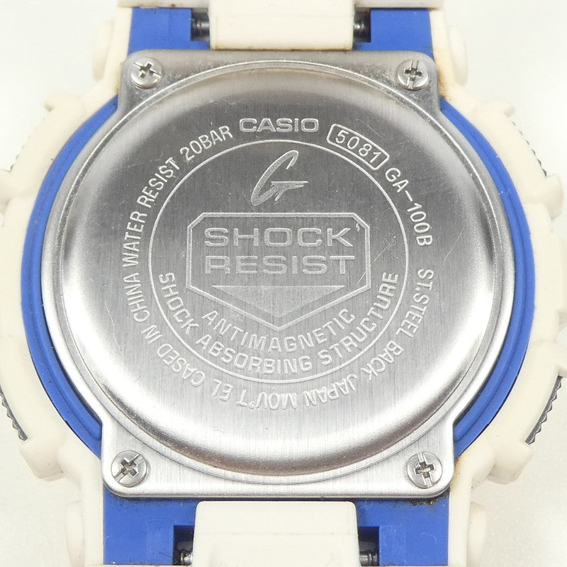 G-SHOCK | ジーショック 腕時計 GA-100B-7AJF ホワイト【姫路東店】
