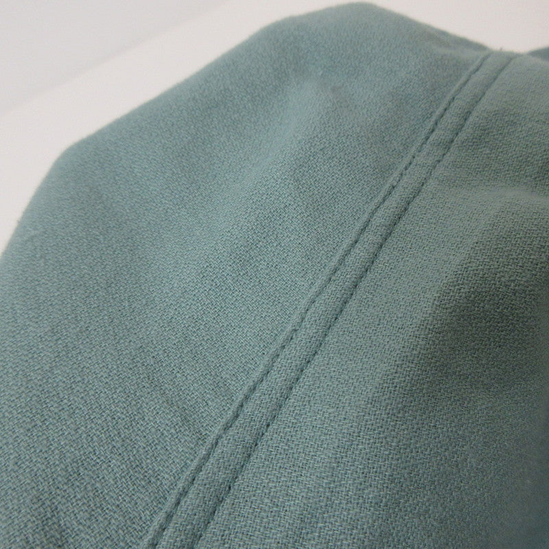 MILITARY衣料 | ミリタリーイリョウ 長袖シャツ ベルギー軍 年式:60s グリーン サイズ：4【姫路東店】