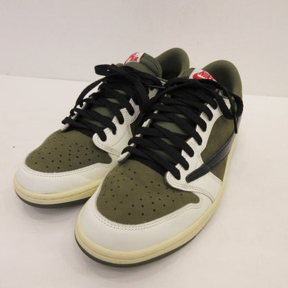 NIKE | ナイキ AIR JORDAN 1 LOW OG SP REVERSE OLIVE スニーカー DM7866-200 ×Travis Scott オリーブ 28cm【姫路東店】