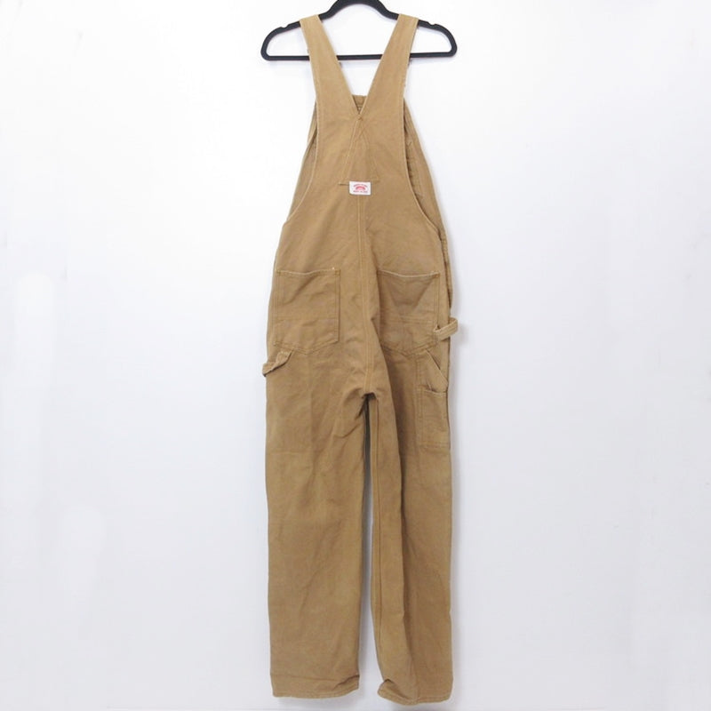 ROUND HOUSE | ラウンドハウス オーバーオール LOT83 ｻｲｽﾞ:W:32 ブラウン【姫路東店】