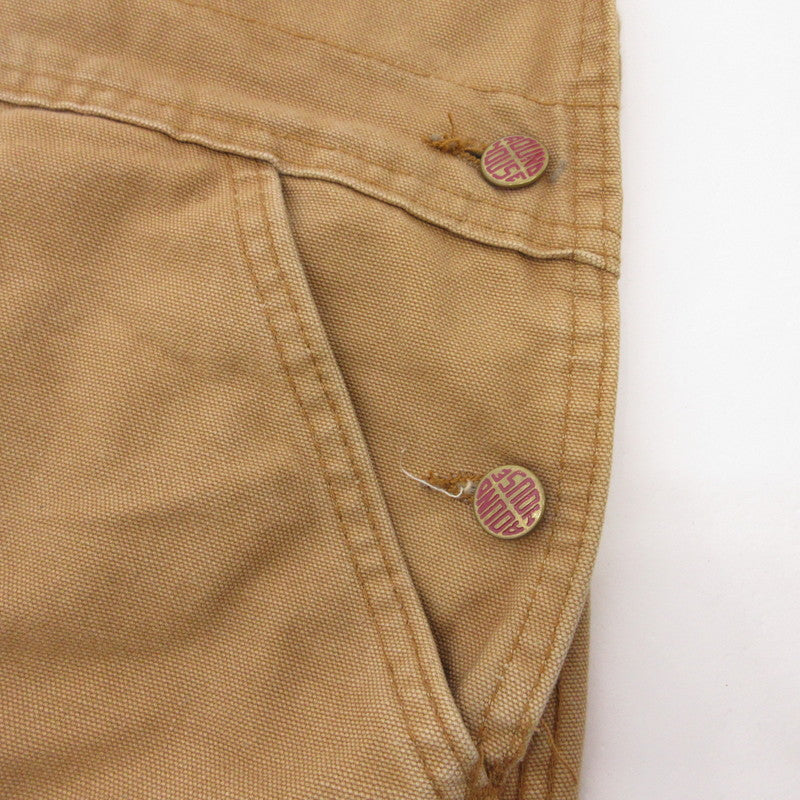 ROUND HOUSE | ラウンドハウス オーバーオール LOT83 ｻｲｽﾞ:W:32 ブラウン【姫路東店】