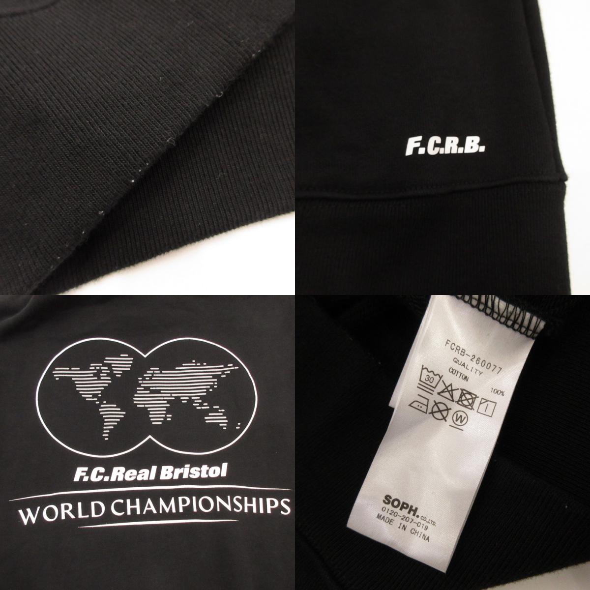 FCRB | エフシーアールビー CHAMPIONSHIPS SWEAT HOODIE パーカー FCRB-260077 ブラック サイズ：M【姫路東店】