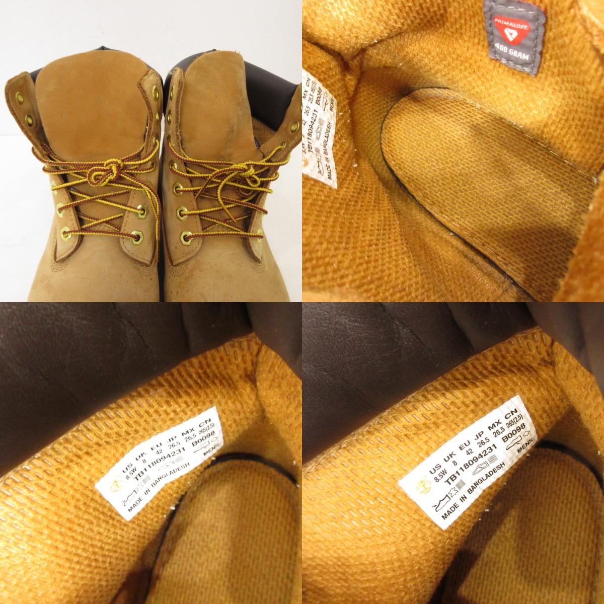 Timberland | ティンバーランド ブーツ TB118094231 キャメル 26.5cm【姫路東店】