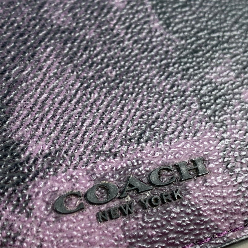 COACH | コーチ Zip Card Case In Grunge Buffalo Plaid Print その他バッグ F77947【姫路東店】