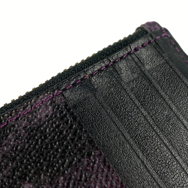 COACH | コーチ Zip Card Case In Grunge Buffalo Plaid Print その他バッグ F77947【姫路東店】