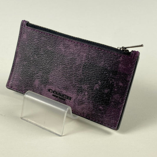 COACH | コーチ Zip Card Case In Grunge Buffalo Plaid Print その他バッグ F77947【姫路東店】