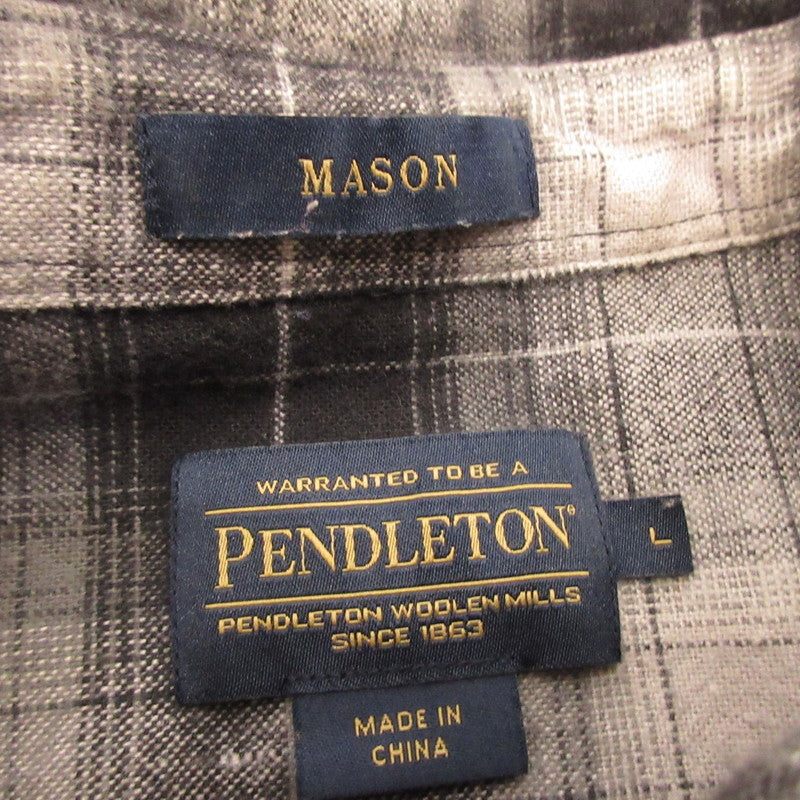 PENDLETON | ペンドルトン Mason Flannel Shirt Ombre 長袖シャツ RA351-79263 サイズ：L【姫路東店】