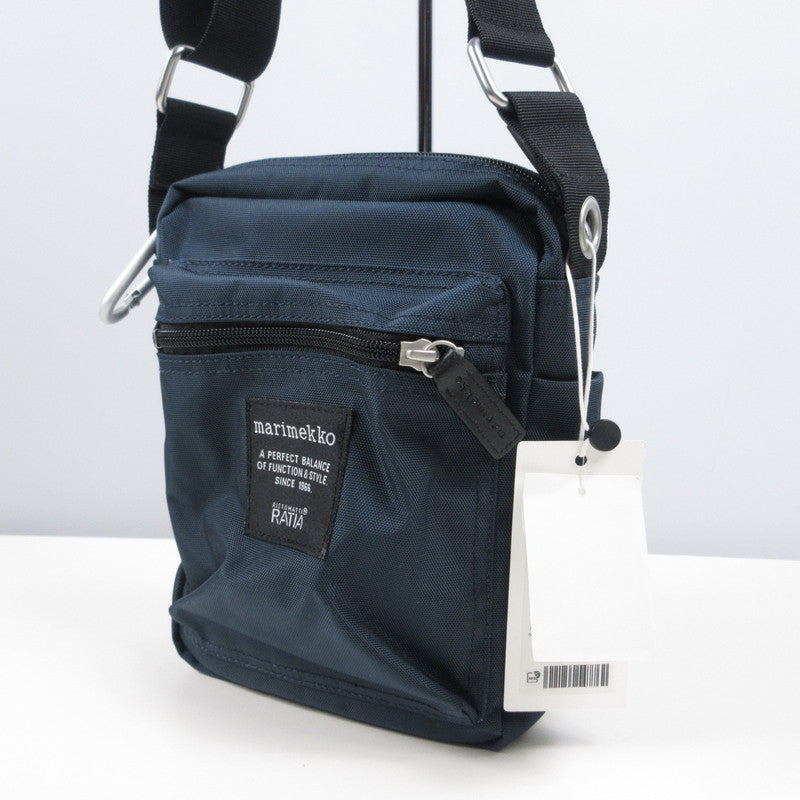 marimekko | マリメッコ Cash & Carry ショルダーバッグ 52199-2-47539 ネイビー【姫路東店】