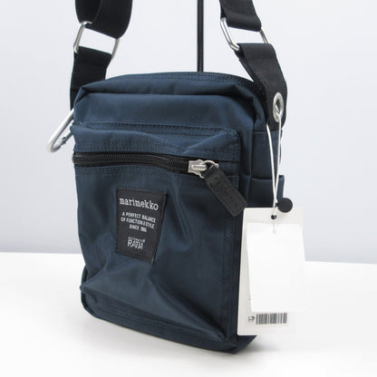 marimekko | マリメッコ Cash & Carry ショルダーバッグ 52199-2-47539 ネイビー【姫路東店】