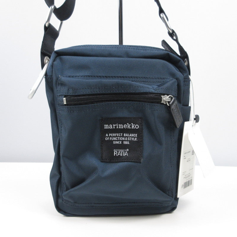 marimekko | マリメッコ Cash & Carry ショルダーバッグ 52199-2-47539 ネイビー【姫路東店】