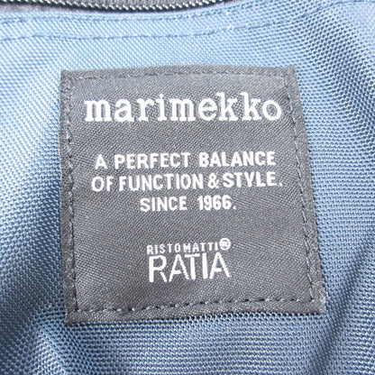 marimekko | マリメッコ Cash & Carry ショルダーバッグ 52199-2-47539 ネイビー【姫路東店】