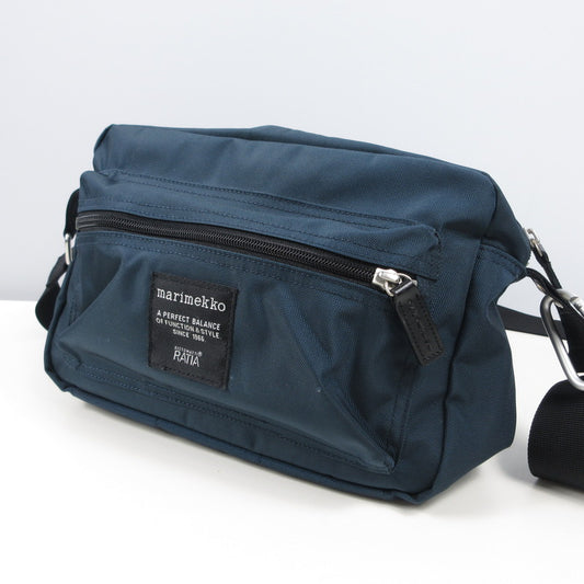marimekko | マリメッコ Roadie/My Things shoulder bag ショルダーバッグ ネイビー【姫路東店】