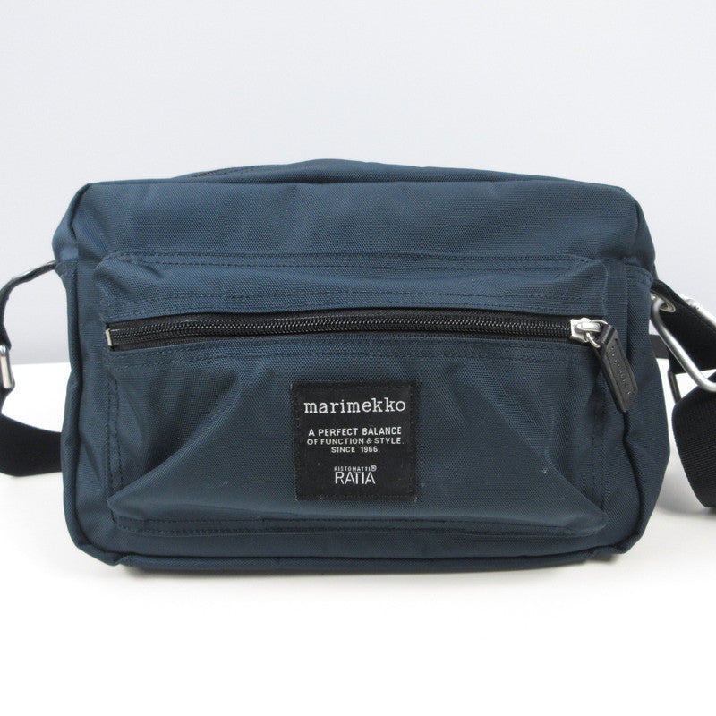 marimekko | マリメッコ Roadie/My Things shoulder bag ショルダーバッグ ネイビー【姫路東店】