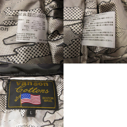 VANSON | バンソン MA-1 ミリタリーコート NVJK-2205 ブラック サイズ：L【姫路東店】