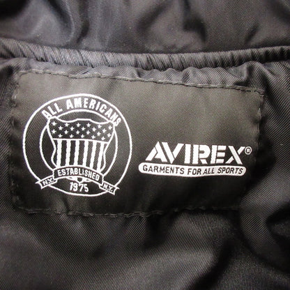 AVIREX | アヴィレックス NYLON VARSITY JACKET その他アウター 783-5252049 2025A/W ブラック サイズ：M【姫路東店】