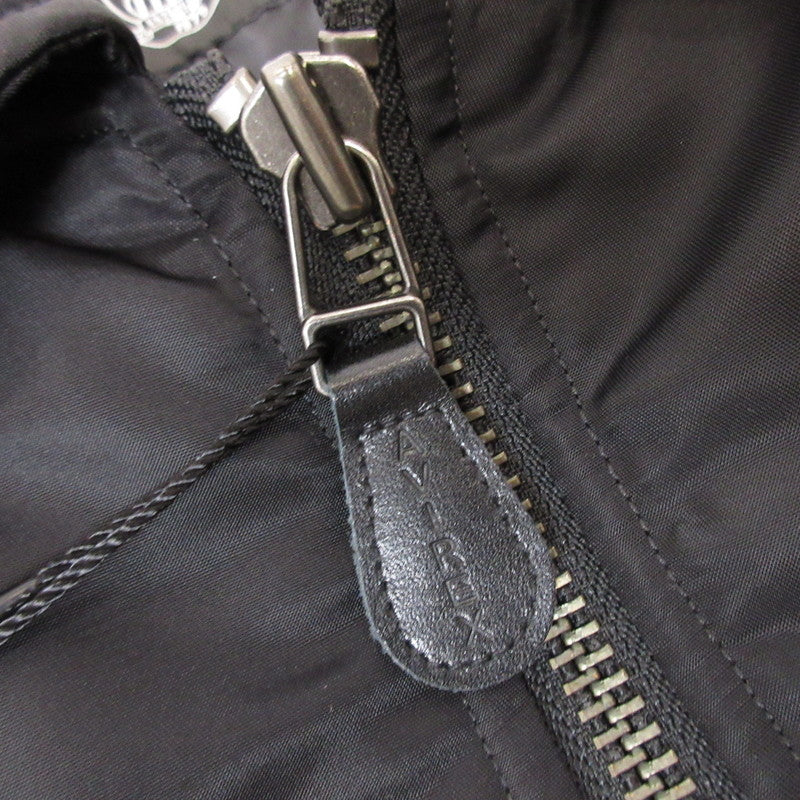 AVIREX | アヴィレックス NYLON VARSITY JACKET その他アウター 783-5252049 2025A/W ブラック サイズ：M【姫路東店】