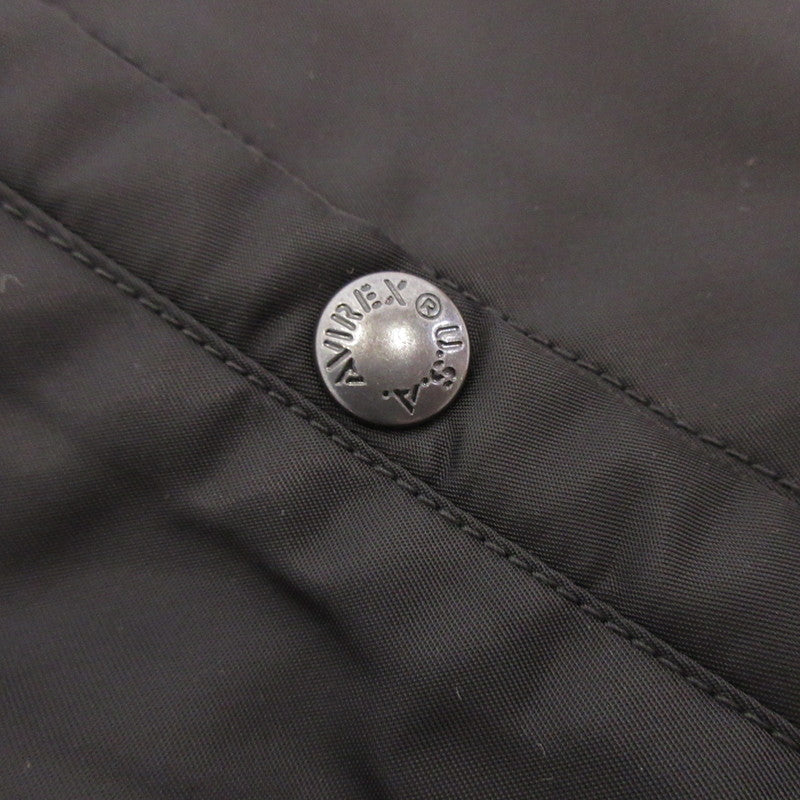 AVIREX | アヴィレックス NYLON VARSITY JACKET その他アウター 783-5252049 2025A/W ブラック サイズ：M【姫路東店】