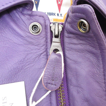 AVIREX | アヴィレックス VARSITY JACKET CROWN LOGO レザー 783-3250078 パープル サイズ：L【姫路東店】