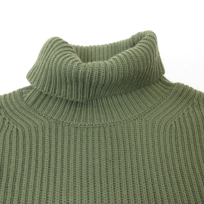 AURALEE | オーラリー ウールカシミヤタートルネックリブニットセーター セーター A5AT02RK グリーン サイズ：4【姫路東店】