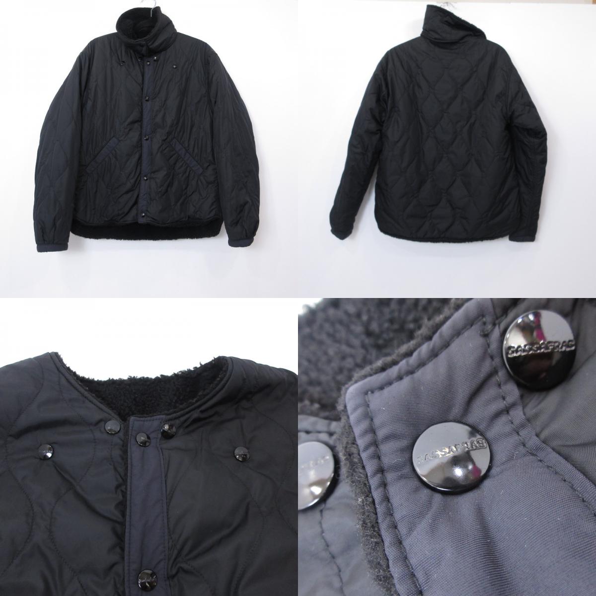 SASSAFRAS | ササフラス Crazy Gardener Jacket その他アウター SF-191519 リバーシブル ブラック サイズ：L【姫路東店】