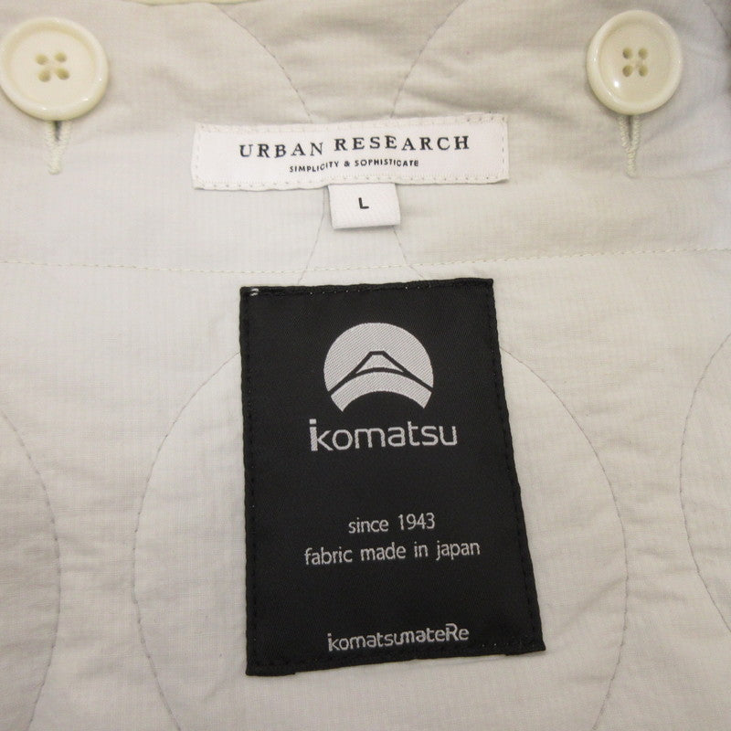 URBAN RESEARCH | アーバンリサーチ KOMATSU 3WAY SHORT MODS ミリタリージャケット UR44-17B002 グレー サイズ：L【姫路東店】