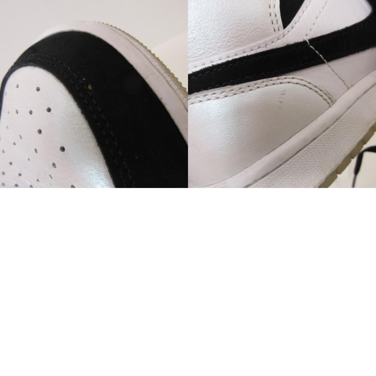 NIKE | ナイキ Air Jordan 1 Mid スニーカー DH6933-100 ブラック 27cm【姫路東店】