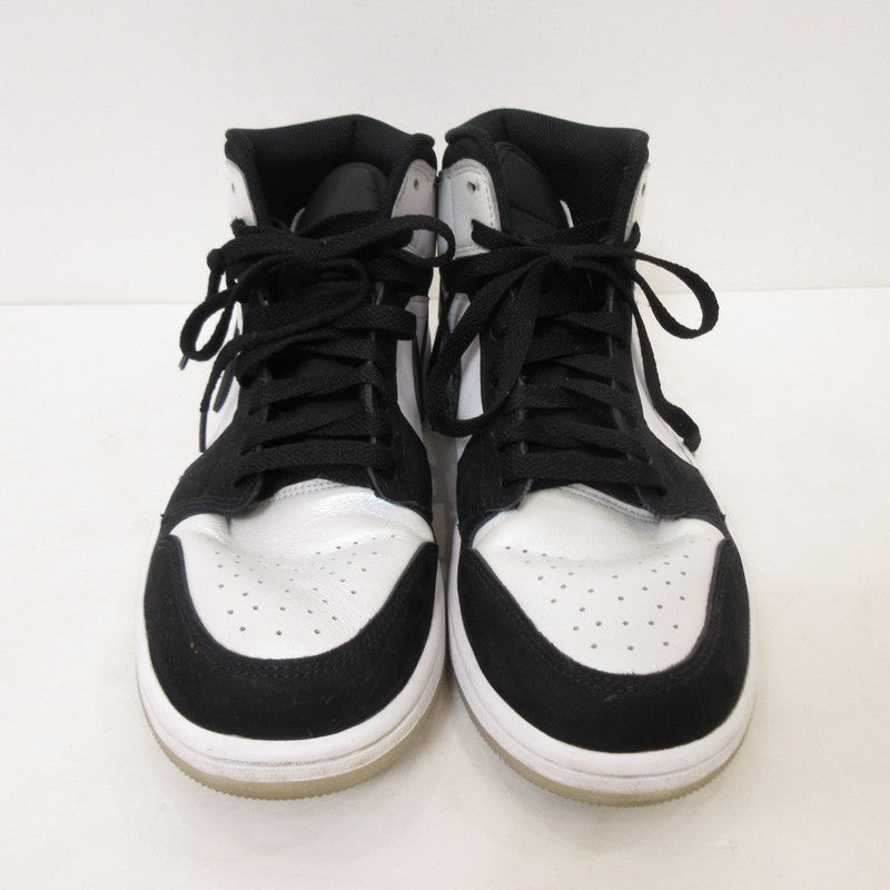 NIKE | ナイキ Air Jordan 1 Mid スニーカー DH6933-100 ブラック 27cm【姫路東店】